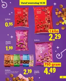 Lidl folder | Speelgoed Pagina 65: Favorina Chocolade kruidnoten mix €1,99, Favorina Chocolade kruidnoten mix €4,49