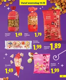 Lidl folder | Speelgoed Pagina 67: Favorina Kruidnoten Uitdeelzakjes €1,89, Favorina Oud Hollandse Pepernoten €1,49