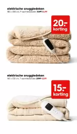 HEMA folder week 42 Pagina 14: Elektrische snuggledeken €42,99, Elektrische snuggledeken €54,99