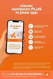 VanHaren folder Pagina 10: 00 口 16:41 nieuw: vanHaren PLUS in jouw app jij verdient meer h+ van Haren padat we von sich hou