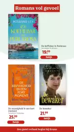 Bruna folder Pagina 15: Elif Shafak De eeuwigheid in een kort moment €25,99, Rosanna ley de koffiebar in perlarosa €19,99