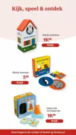 Bruna folder Pagina 24: Dikkie Dik verstoppertje spelen €19,99, Nijntje kiekeboe €19,99