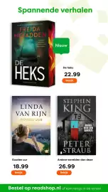 The Read Shop folder Pagina 17: Linda van Rijn Gouden uur €18,99, Stephen King Peter Straub Andere werelden dan deze €26,99