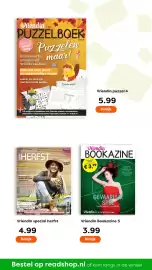 The Read Shop folder Pagina 28: Vriendin special herfst €4,99, Vriendin puzzel 4 €5,99