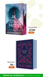 The Read Shop folder Pagina 8: De zesde factie €27,99, Nieuwe maan €30,00