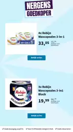 Plein.nl folder Pagina 13: Robijn Wascapsules 3-in1 Black €19,99, Robijn Wascapsules 3-in-1 €33,05