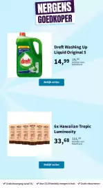 Plein.nl folder Pagina 21: Dreft Washing Up Liquid Original 5 €14,99, Hawaiian Tropic Luminosity €33,68