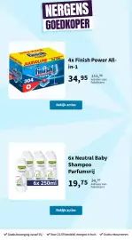 Plein.nl folder Pagina 24: Finish Power All-in-1 €34,95, Neutral Baby Shampoo €19,75