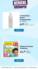 Plein.nl folder Pagina 35: Pampers Premium Protection pants €21,29, Revolution Revive Droogshampoo €4,99