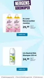 Plein.nl folder Pagina 44: Neutral Kids Shampoo €24,99, Lenor Wasverzachter Jasmine €29,99