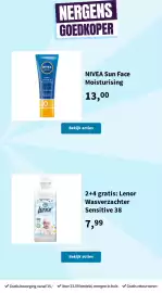 Plein.nl folder Pagina 53: NIVEA Sun Face Moisturising €13,00