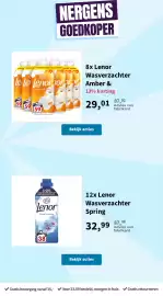 Plein.nl folder Pagina 55: Lenor Wasverzachter Amber & Goldene Orchidee €29,01, Lenor Wasverzachter Spring €32,99