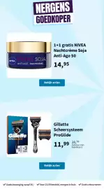 Plein.nl folder Pagina 58: NIVEA VITAL SOJA ANTI-AGE NACHTCRÈME €14,95, Gillette Scheersysteem ProGlide €11,99
