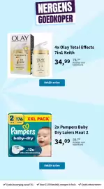 Plein.nl folder Pagina 65: Olay Total Effects 7in1 Keith €34,99, Pampers baby-dry €34,09
