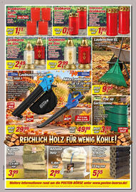 Posten Börse Prospekt woche 42 Seite 8: Grabkerze im Glas €2,49, Ambrosius Grabkerze €1,99