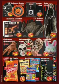 Posten Börse Prospekt woche 42 Seite 6: SOUNDBOX Halloween €4,99, Lorenz Crunchips Hot Paprika €1,49