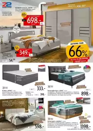 Zurbrüggen Prospekt Seite 14: Polsterbett „CARY“ set one by Musterring €598,00, Boxspringbett „MARISSA“ €1.398,00