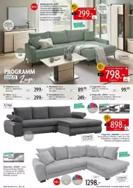 Zurbrüggen Prospekt Seite 4: INKLUSIVE LED-Rahmen- Beleuchtung Wohnprogramm „ZAYA" NEU in der Trendfarbe kaschmir, mit
