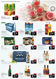 KONSUM Prospekt woche 42 Seite 10: Franziskaner Weissbier €14,99, Jack Daniel's Tennessee Whiskey €15,99