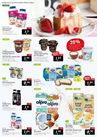 KONSUM Prospekt woche 42 Seite 4: Danone YoPRO Drink oder Skyr €1,11, Dr. Oetker Löffelglück Grütze, Pudding, Milchreis €1,99