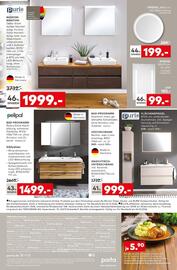 Porta Prospekt Seite 12: SPIEGEL, Ø60 cm, LED-Beleuchtung €199,00, Puris FLÄCHENSPIEGEL €999,00