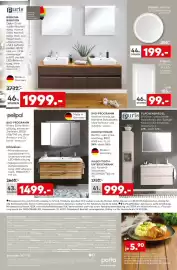 Porta Prospekt Seite 12: SPIEGEL, Ø60 cm, LED-Beleuchtung €199,00, Puris FLÄCHENSPIEGEL €999,00