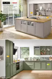 Porta Prospekt Seite 6: PURO BOSCH Technik fürs Leben Inklusive Elektrogeräte: • Muldenlüfter (PVS89BB16E, EEK B⭑St)