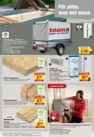 Toom Baumarkt Prospekt Seite 11: Klebe- und Armierungsmörtel €16,19, OSB/3-Verlegeplatte €5,79