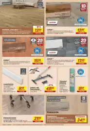 Toom Baumarkt Prospekt Seite 14: Vinylboden „Eiche Skara“ €12,99, Laminat €12,99