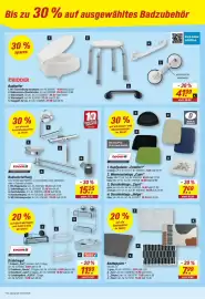 Toom Baumarkt Prospekt Seite 20: Drahtregal €11,99, Badteppich €7,99