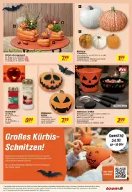 Toom Baumarkt Prospekt Seite 3: Halloween-Kürbis €7,99, Halloween-Artikel €2,99