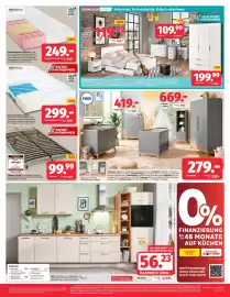 Segmüller Prospekt woche 42 Seite 5: ERGO DREAM Kaltschaummatratze „Comfort Pro“ €249,00, Lattenrost „Starflex“ €99,99