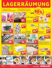 Segmüller Prospekt woche 42 Seite 6: Ritzenhoff & Breker Longdrinkbecher „Lawe“ pink, Glas €1,00