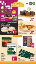 Wasgau Prospekt woche 42 Seite 8: Zwiebelkuchen €2,60, Starbucks Nespresso-Kapseln* €3,69