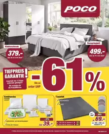 Poco Prospekt woche 42 Seite 1: Kombiservice Porzellan €39,00, Kunstfell €69,00