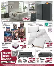 Poco Prospekt woche 42 Seite 3: Microfaser Wende Bettwäsche €12,99, Schlafsofa €249,99