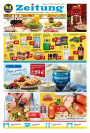 Mix Markt Prospekt woche 42 Seite 1: Ketchup ,,Letscho",,Tomatnij" oder „Schaschlitschnij" €1,35