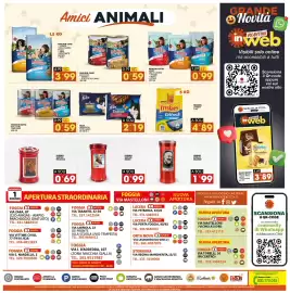 Volantino Mercati di Città La Prima Pagina 24: MIGLIOR CANE €3,99, MIGLIOR GATTO €0,99