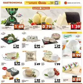 Volantino Mercati di Città La Prima Pagina 7: PECORINO ROMANO DOP STAGIONATO €1,39, DELIZIOSA €0,99