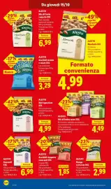 Volantino Lidl settimana 42 Pagina 12: ALESTO Anacardi XXL €6,99, ALESTO Mix di frutta a guscio XXL €6,99