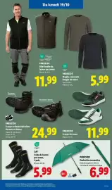 Volantino Lidl settimana 42 Pagina 41: CAT Calze da lavoro per uomo, 3 paia €5,99