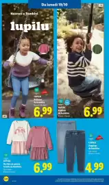 Volantino Lidl settimana 42 Pagina 42: LUPILU Pullover da bambina €6,99, LUPILU Vestito con gonna in tulle da bambina €6,99