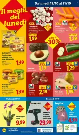 Volantino Lidl settimana 42 Pagina 54: LUPILU Felpa da bambini €4,99, Champignon XXL €1,99