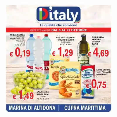 D'Italy (valido fino al 21-10)