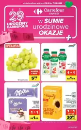 Carrefour Market gazetka tydzień 42 Strona 1: Winogrona białe €5,99