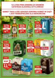 Auchan gazetka Strona 20: Piwo Perła Export, Mocna lub Miodowa €11,96, Piwo Lech Premium lub Free Lager €15,92