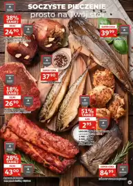 Auchan gazetka Strona 4: PRODUKCJA WŁASNA NA MIEJSCU SOCZYSTE PIECZENIE prosto na Twój stół 38% TANIEJ 39,90 24.90 kg