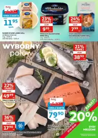 Auchan gazetka Strona 5: Śledzie w sosie Lisner €11,95, Moskaliki Delikatesowe Mors €9,95