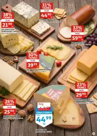 Auchan gazetka Strona 9: 38% TANIEJ 35,69 2190 kg SER SZWAJCARSKI DOJRZEWAJĄCY SEROVIA cena przed obniżką -35,69 zł 31%