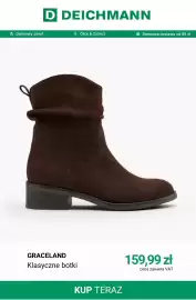 Deichmann gazetka tydzień 42 Strona 10: GRACELAND Klasyczne botki €159,99